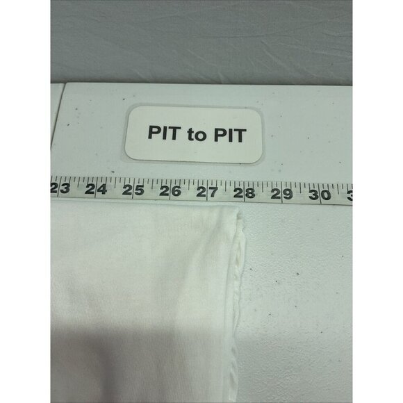 NEW English factory women’s Plus 2X lined white top puffed sleeves romantic - Picture 6 of 12